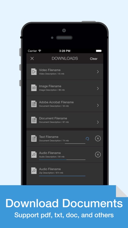 File Manager - Reader, Media Player, Password Protected