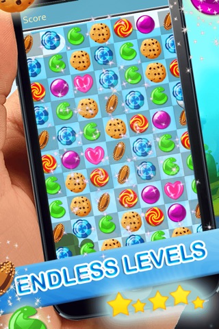 Match-3 Candy Cookies screenshot 3