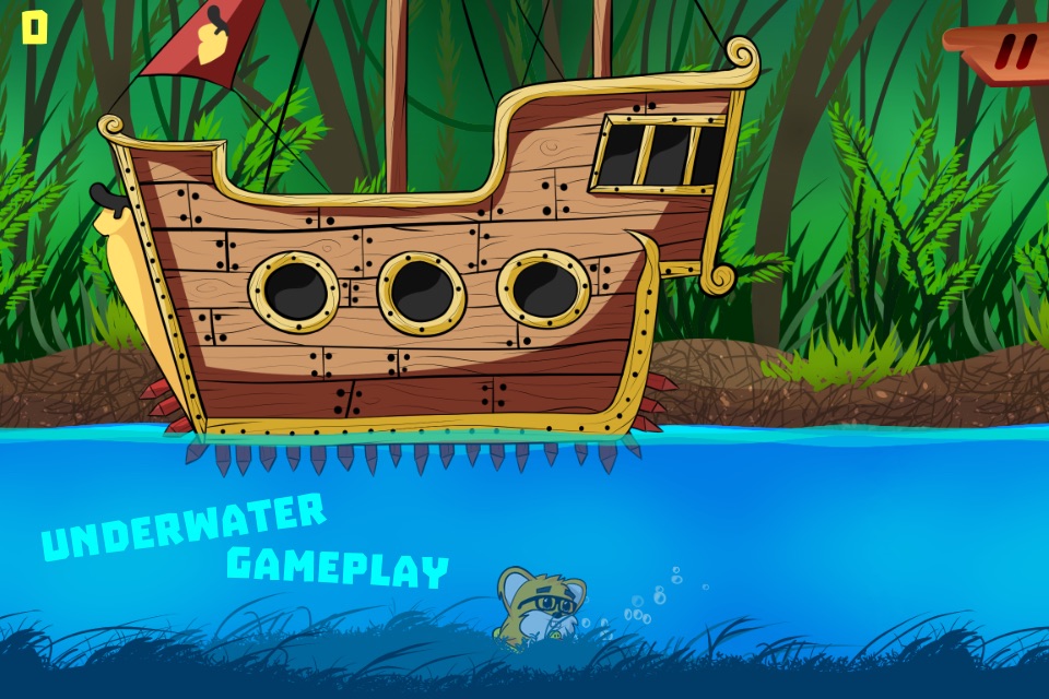Floaty Hamster: Hard Endless Platformer Game FREE screenshot 3