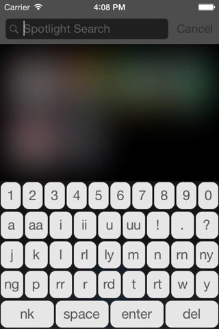 Warlpiri Font Keyboard screenshot 3