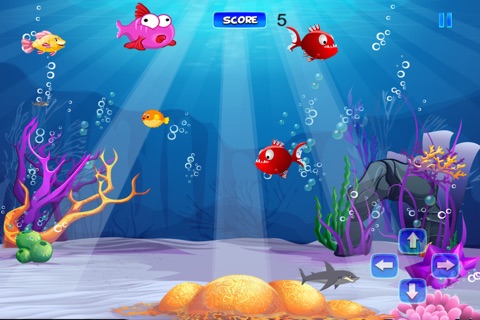 A Big Frenzied Fish Game -  Underwater Feeding Mania screenshot 2