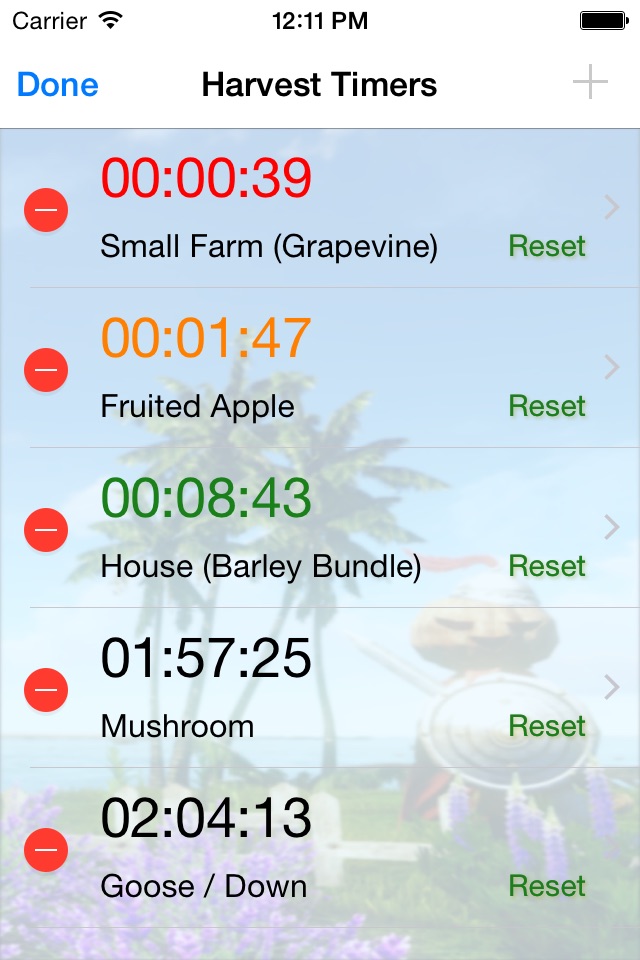 Harvest Timer for ArcheAge screenshot 4