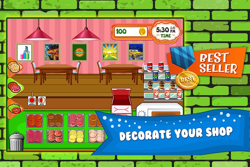 Burger Cooking Restaurant Maker Jam - the mama king food shop in a jolly diner story dash game! screenshot 3