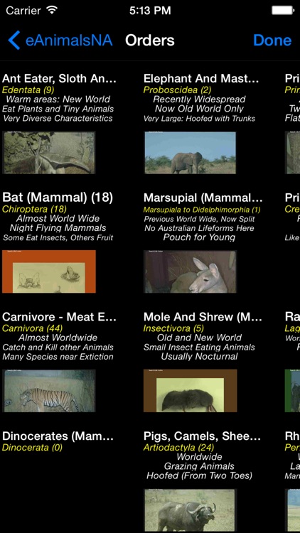 Animals of North America - eAnimalsNA - Animal App screenshot-3