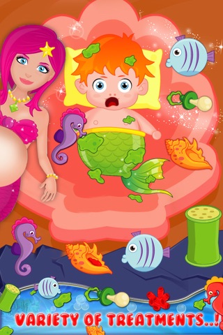 New Born baby Mermaid care screenshot 3