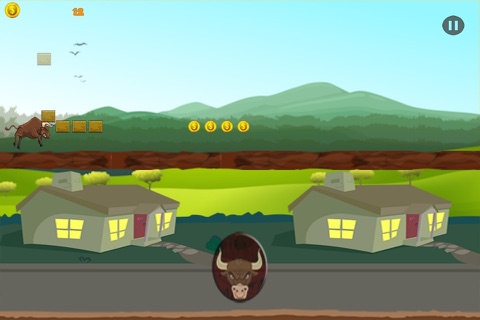 Bull Rush Runner FREE - Mad Beast Action Frenzy screenshot 3