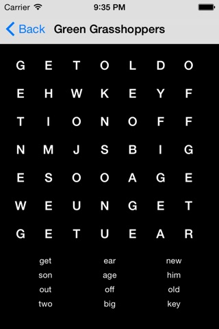 Sight Word Find screenshot 3