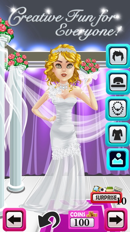 A Wedding Day Makeover Fashion Salon Dressing Up Game screenshot-3