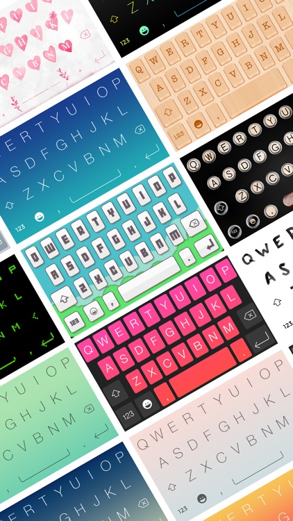 Keyboard Themes with custom fonts and emojis screenshot-3