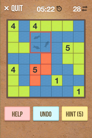 Nurikabe - Free Board Game by Tapps Games screenshot 2