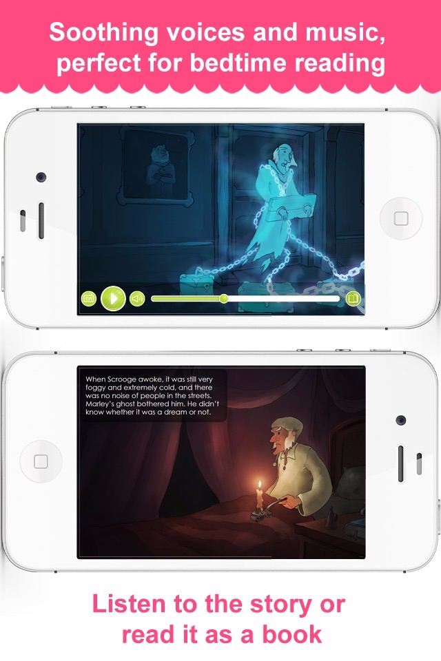 A Christmas Carol -  Narrated classic fairy tales and stories for children screenshot 2