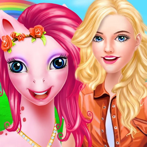 My Pet Pony SPA Salon - Rainbow Fantasy Makeup