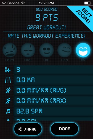 KiloRun - Interactive music game for runners screenshot 4