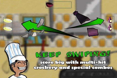 Crockery Ninja vs Fruit screenshot 2
