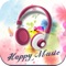 女の子向けのカワイイ音楽アプリ"Happy Music"