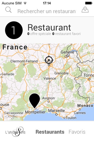 Restaurant l'un des sens screenshot 2