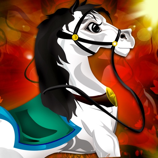 Giddy White Horse Hunter : The Western Cowboy Hunt Race - Premium Icon