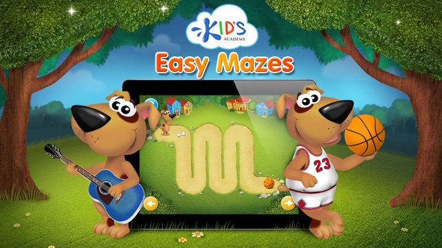 Easy mazes for toddlers Free - my first workbook by Kids Aca(圖1)-速報App