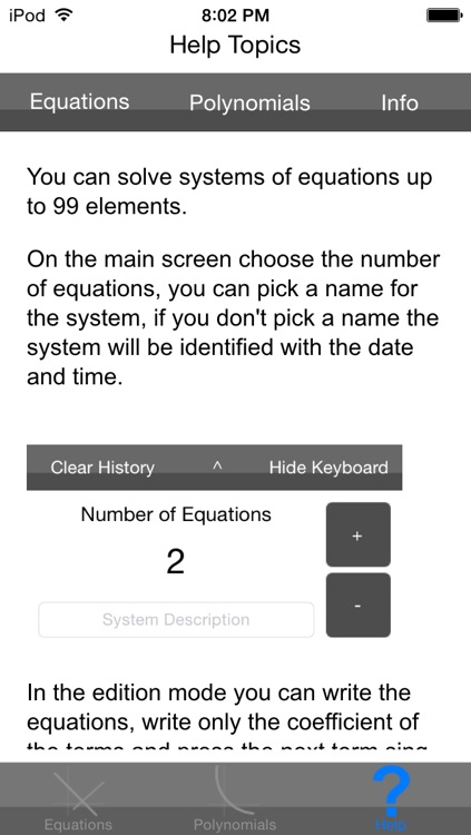 Equations Calculator screenshot-4