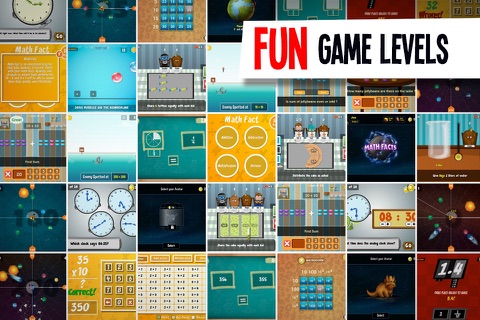 3rd Grade Math Planet - Fun math game curriculum for kids screenshot 2