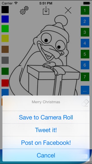 Christmas Coloring Book - Kids Learn How To Color The Winter(圖1)-速報App