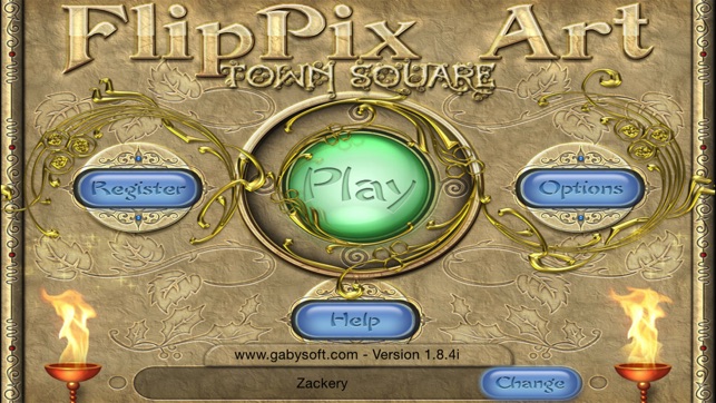 FlipPix Art - Town Square