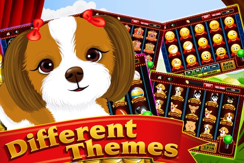 Play the Puppy Dog Haven Madness in Free Casino Vegas Slots Game screenshot 2
