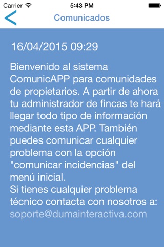 ComunicAPP Fincas screenshot 4