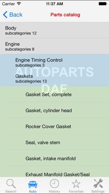 Autoparts for DAF Truck screenshot-3