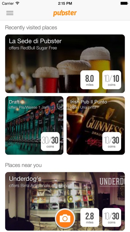 Pubster - The app that gets you free drinks