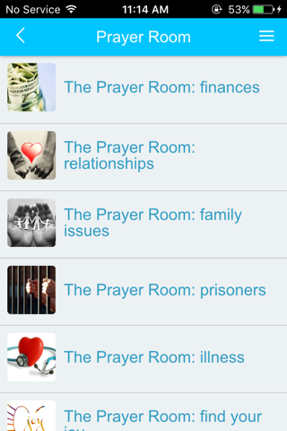 The Prayer Room App screenshot 2