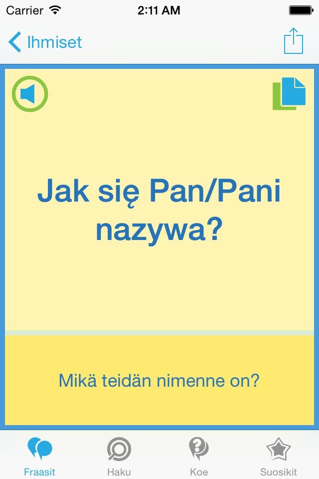 Polish Phrasebook - Travel in Poland with ease screenshot 3