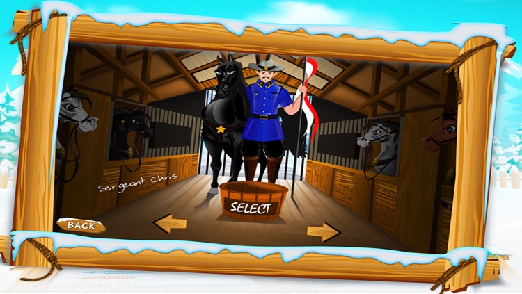 Canadian Mounted Police Horse Training : The Agility Test Racing Course - Free