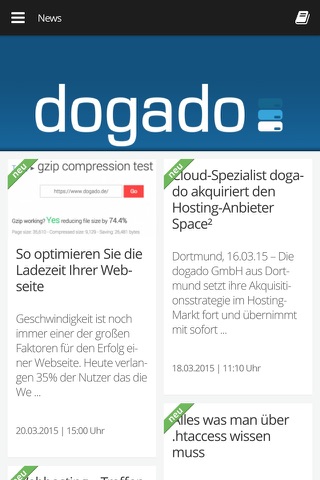 dogado Managed Hosting screenshot 2