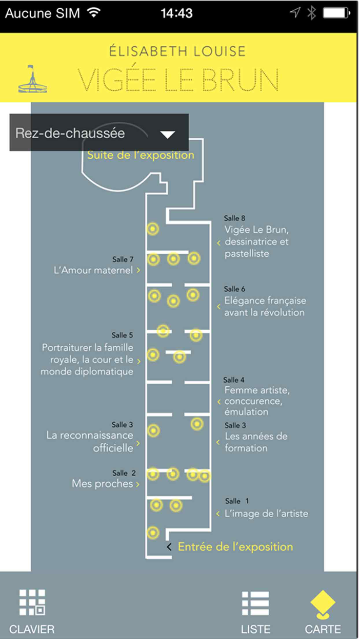Élisabeth Vigée Le Brun, lApplication officielle de lexposition