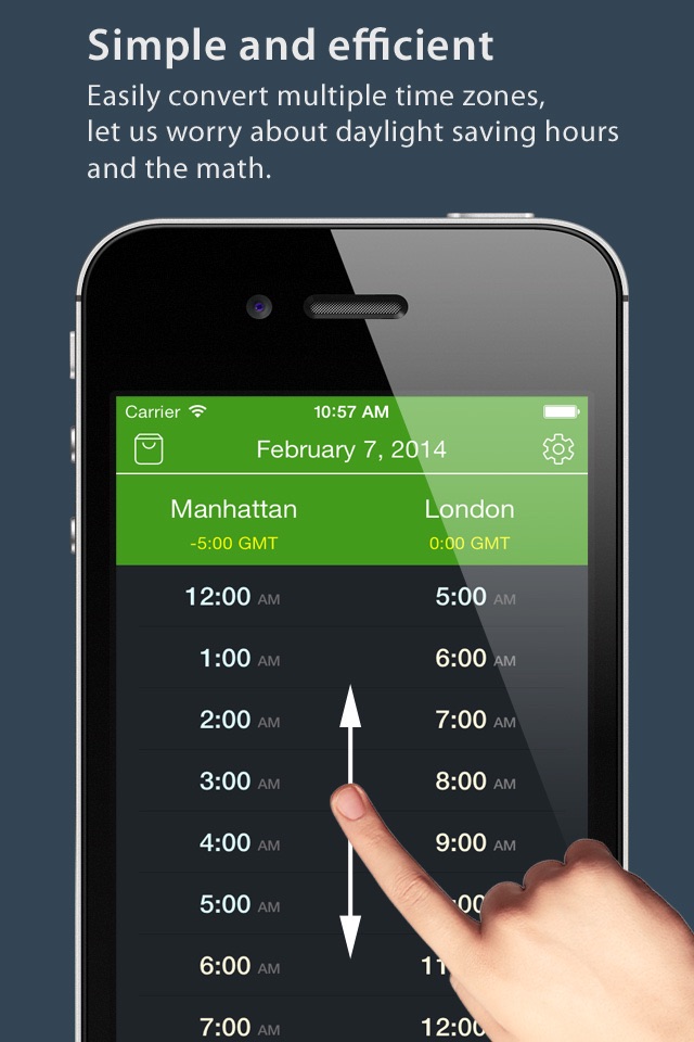 World TimeZlider - Convert time, schedule and share screenshot 2