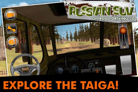 Russian SUV Offroad Driving 3D screenshot 3