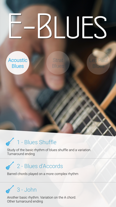 How to cancel & delete E-Blues : Play the 12 Bar Blues from iphone & ipad 3