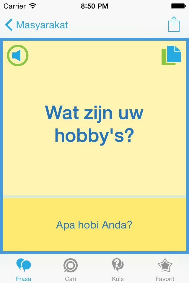 Dutch Phrasebook - Travel in Holland with ease screenshot 3