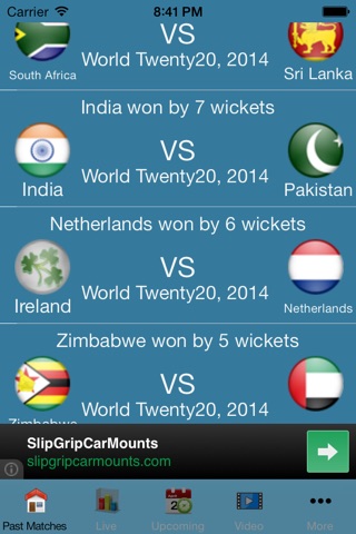 Live Cricket Matches Full Score 2014 t20 screenshot 3