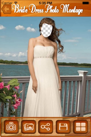 Bridal Dress Photo Montage - Make Your Look Fancy screenshot 2