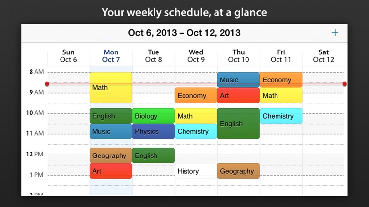 class schedule your assignment and school timetable by assignment schedule