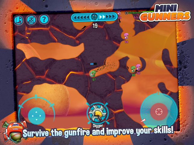 ‎MiniGunners - Multiplayer Battle Arena Screenshot