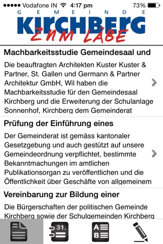 Gemeinde Kirchberg SG screenshot 4