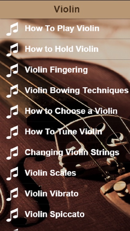 Violin Lessons - Learn How To Play Violin