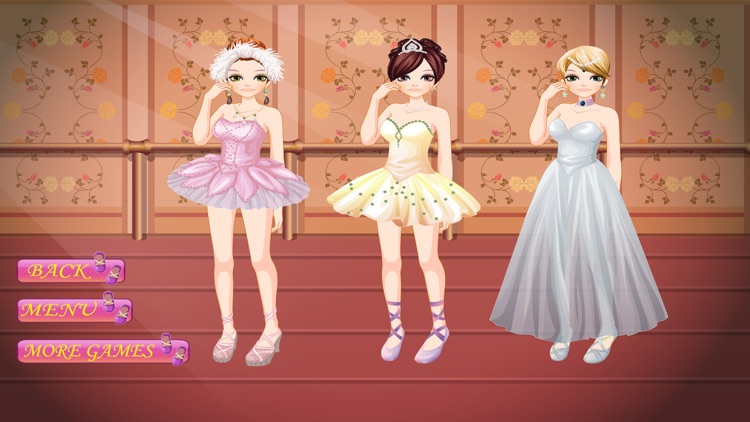 Ballerina Girls - Makeup game for girls who like to dress up beautiful  ballerina girls screenshot-3