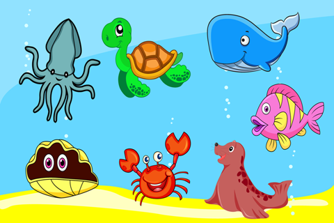 Ocean Animals Puzzle Game screenshot 3