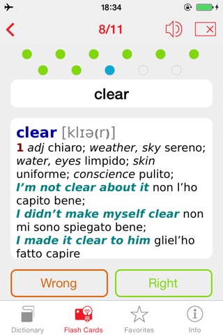 Italian <-> English Berlitz Basic Talking Dictionary screenshot 4