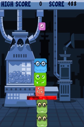 A Stack the Mischievous Monster - Crazy Drop Strategy Challenge screenshot 3