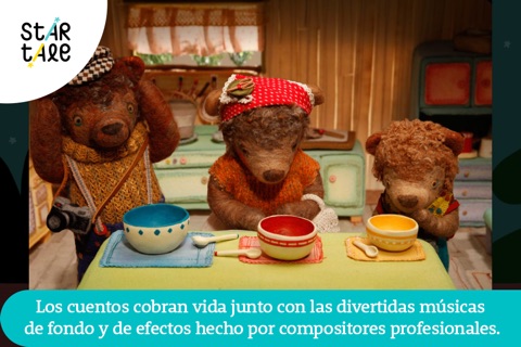Goldilocks and the Three Bears : Star Tale - Interactive Fairy Tale Series for Kids screenshot 4